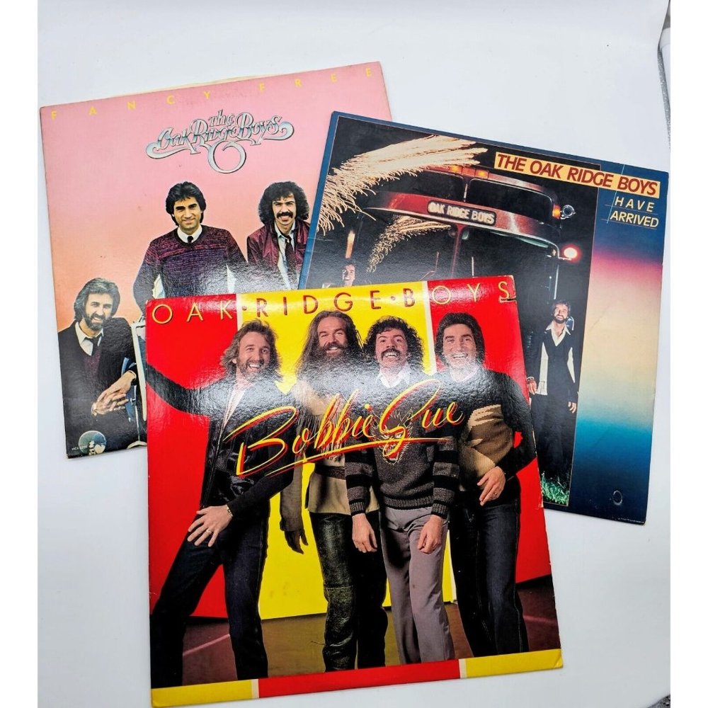 Oak Ridge Boys LP Album Vinyl Record Lot Of 3 Bobbie Sue,Have Arrived,Fancy Free